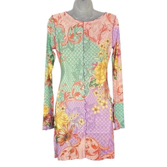 NWT Agua Bendita x Revolve Hadley Mini Dress in Meadow Women's Medium - Picture 5 of 10